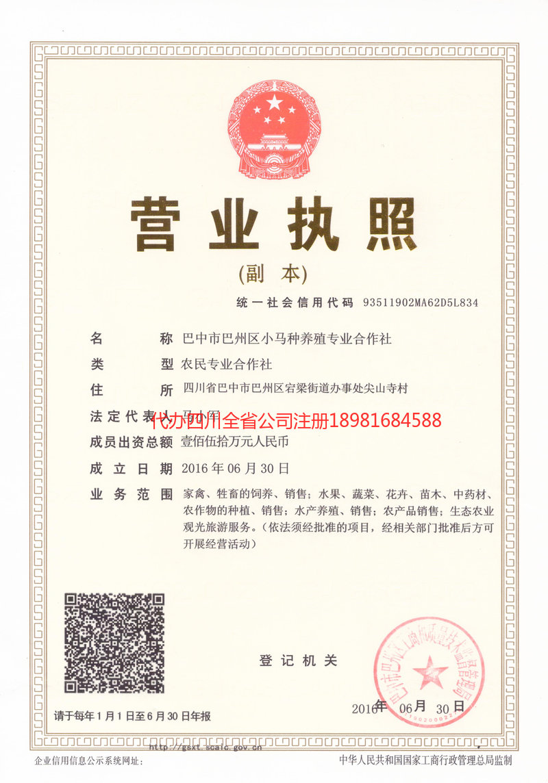 塔城市塔城市小马种养殖专业合作社